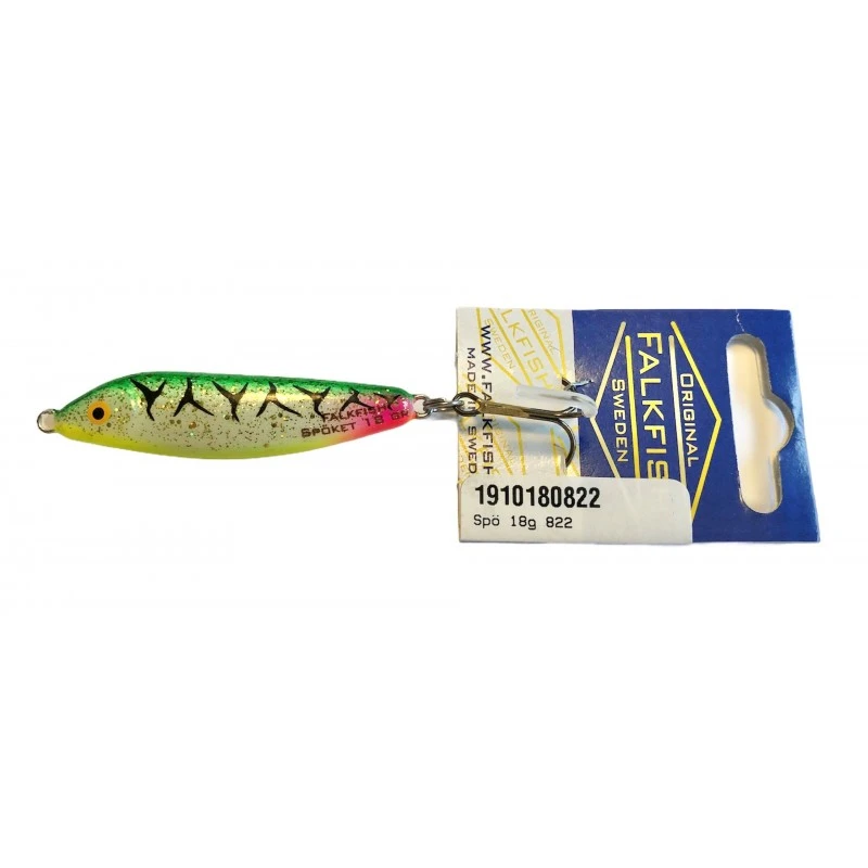 Falkfish Spöket 18g 60mm - Green Gold Gli (färg 822)