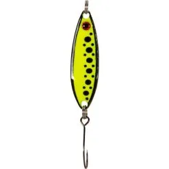 Fladen Fishing Fladen Fluorescent Flutter 3,2g - Hot Yellow Dot