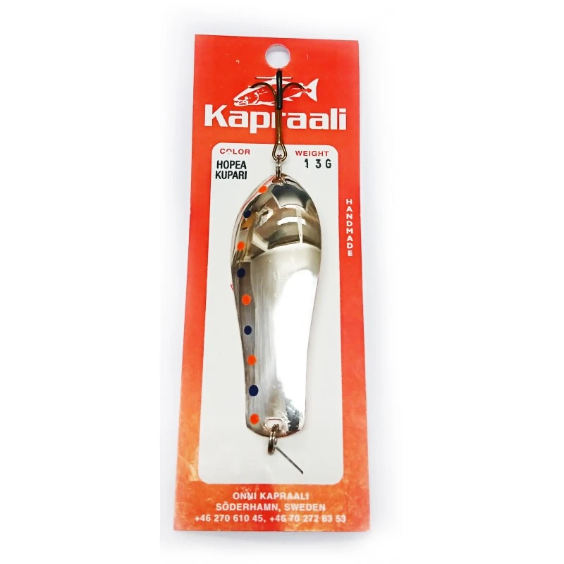 Kapraali 7 Trollingsked 13 Gr - Silver (Koppar)
