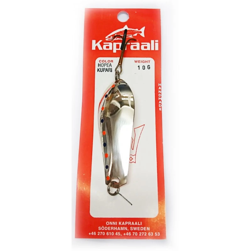 Kapraali 9 Trollingsked 10 Gr - Silver (Koppar)