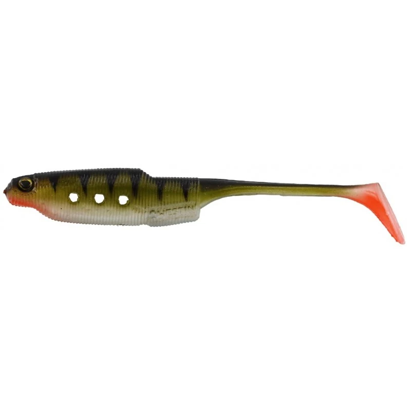 Westin Hollow Teez ST 12 Cm - Striped Perch, 4-pack