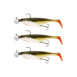 Westin Shad Teez 12 Cm R 'N R - Bass Orange (3-pack)