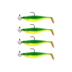 Westin Shad Teez 9 Cm R 'N R - Fireflake (4-pack)