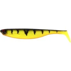 Westin Shad Teez Slim 7,5 Cm - Fire Perch 4-pack