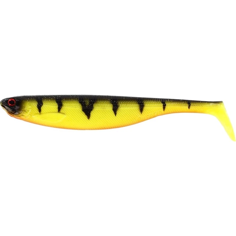 Westin Shad Teez Slim 7,5 Cm - Fire Perch 4-pack